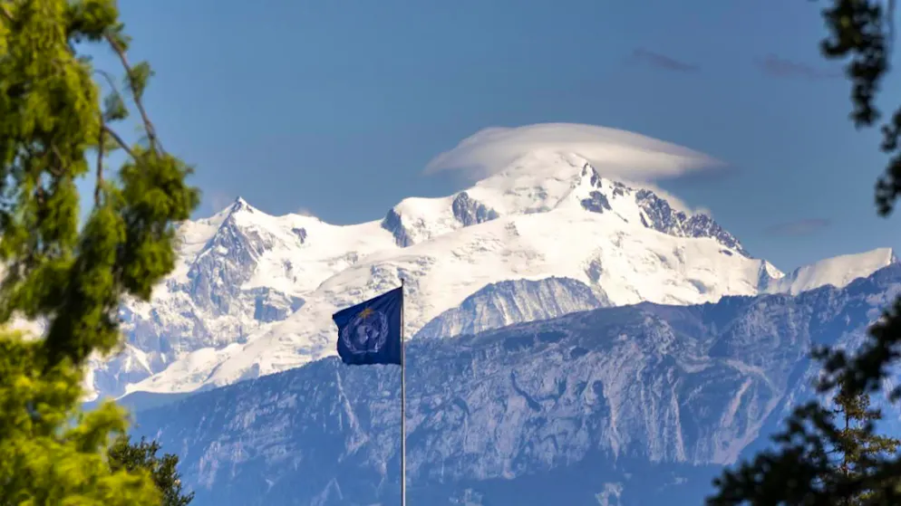 La fonte des glaciers augmente l'activité sismique sous le massif du Mont-Blanc. (Photo d'archives)