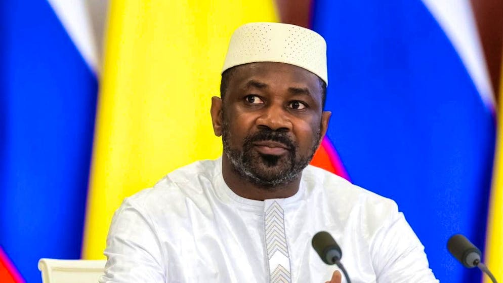 Assimi Goita can lead the West African country of Mali until at least 2030. (archive picture)