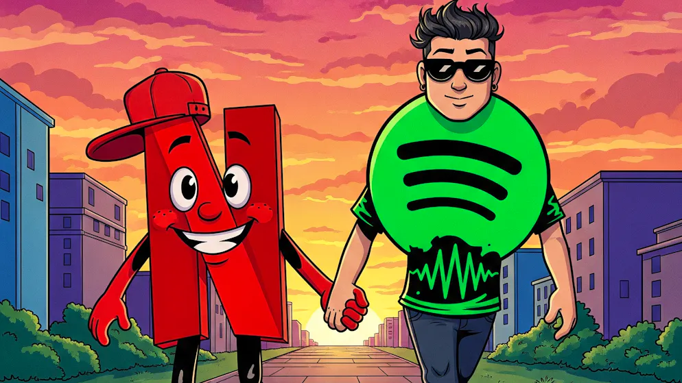 Sind Netflix und Spotify tatsächlich bald vereint?