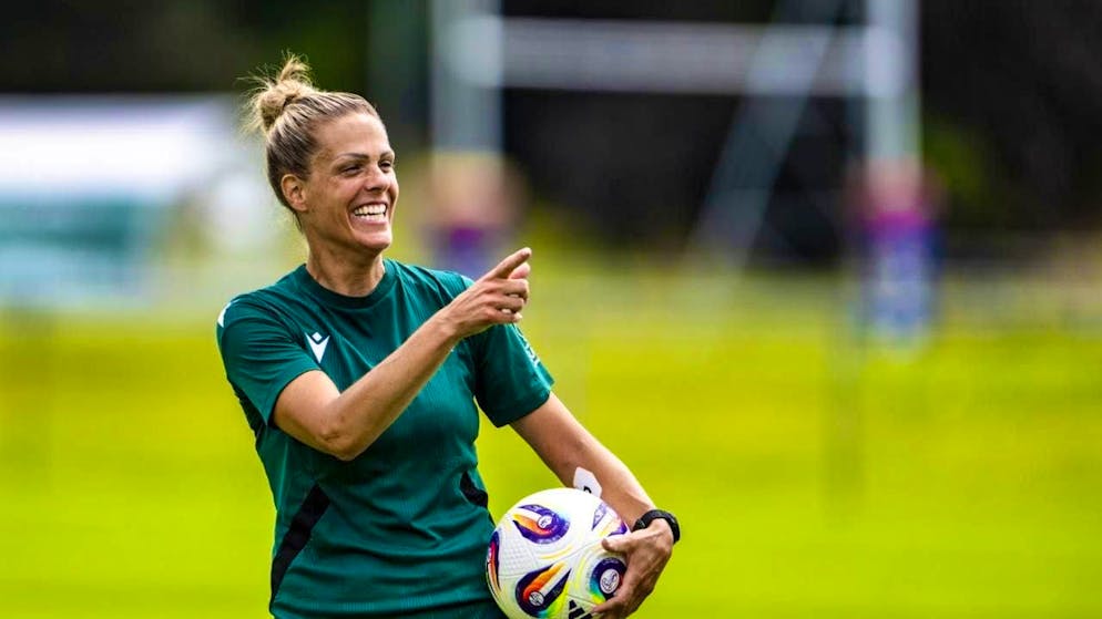 Referee Désirée Grundbacher is looking forward to her first European Championship assignment