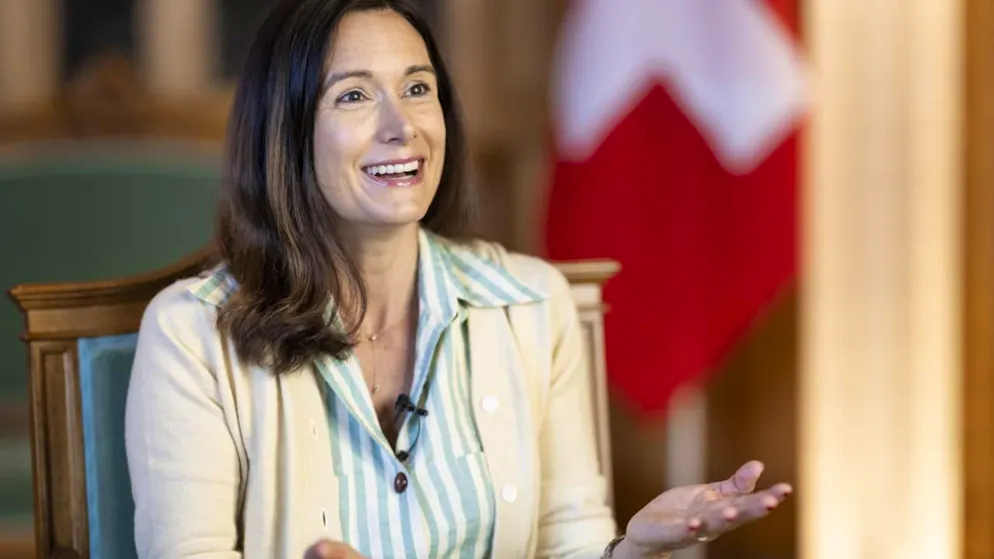La presidente del Consiglio nazionale, Maja Riniker (PLR/AG)