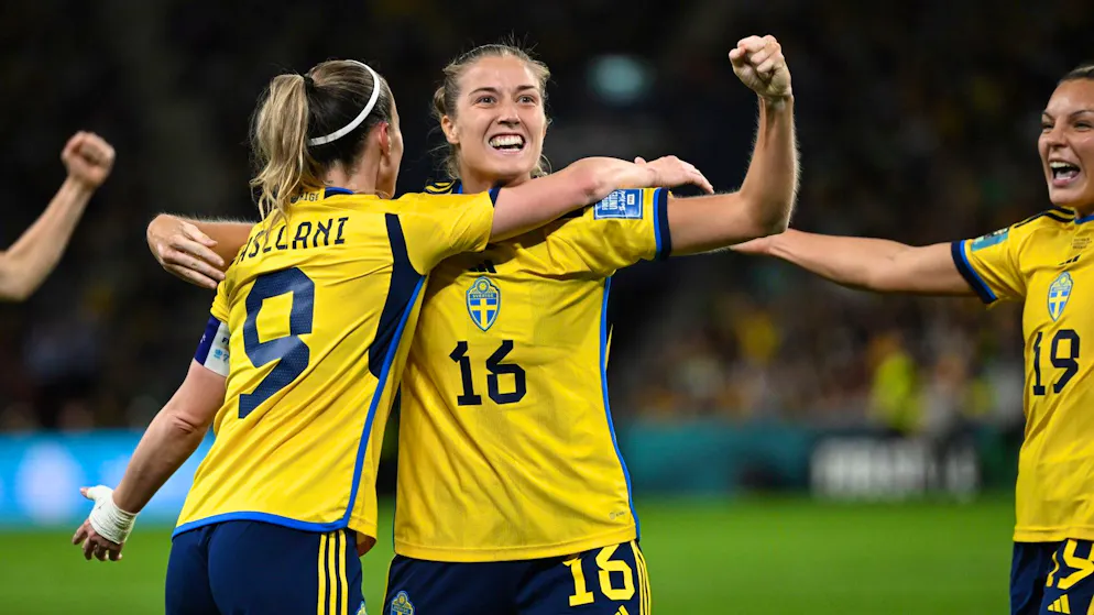 Angeldal délivre la Suède pour ses débuts à l’Euro dames.