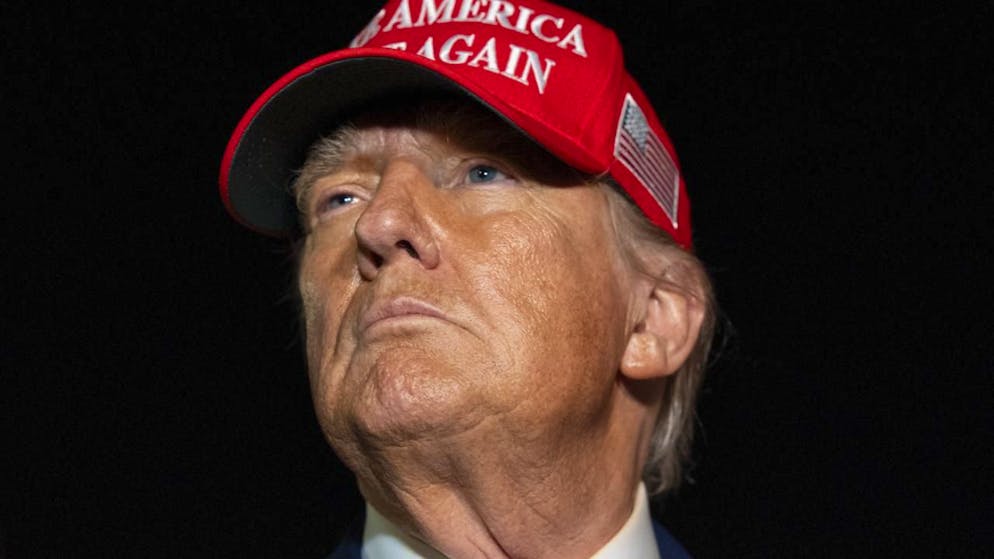 Donald Trump in un'immagine d'archivio.