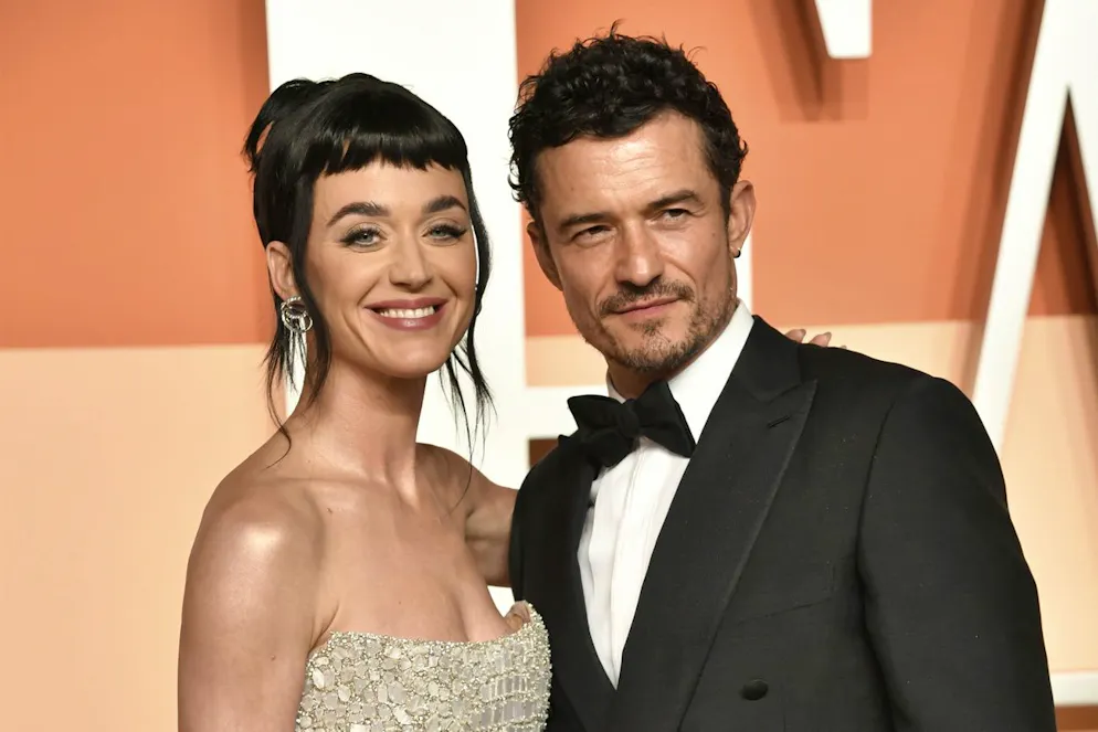 Katy Perry e Orlando Bloom, insieme dal 2016, hanno confermato la loro separazione (foto d'archivio).