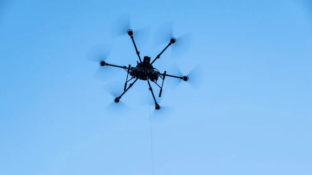Un drone en plein vol (archives)