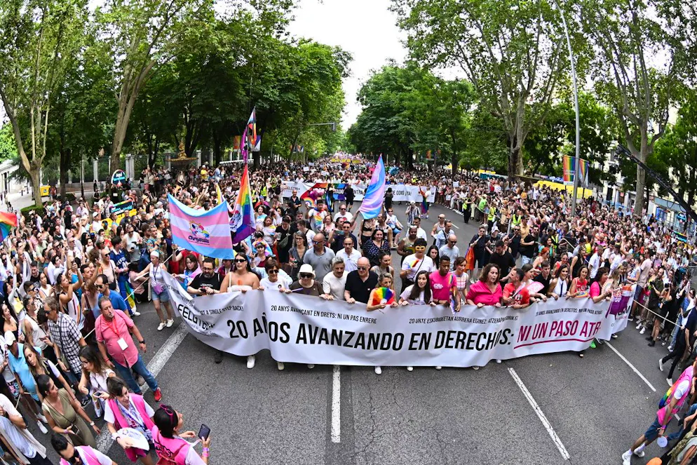 La comunità LGBTQ+ al Pride di Madrid