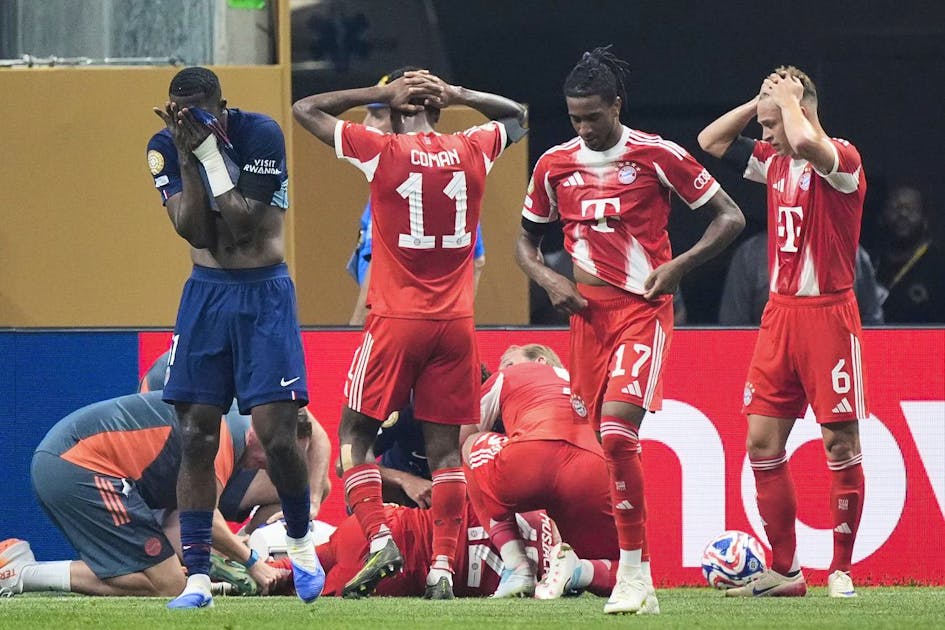 Pleite und Schock für die Bayern: Musiala erleidet gegen PSG ...