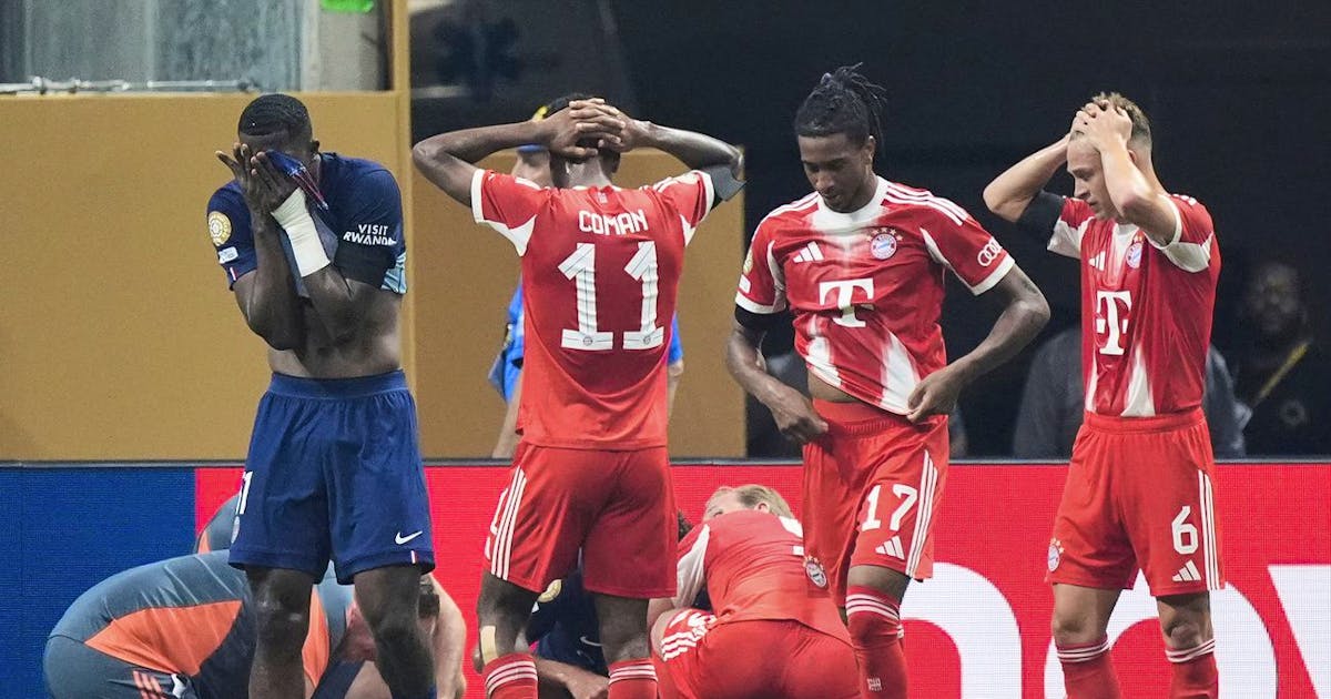 Pleite und Schock für die Bayern: Musiala erleidet gegen PSG ...