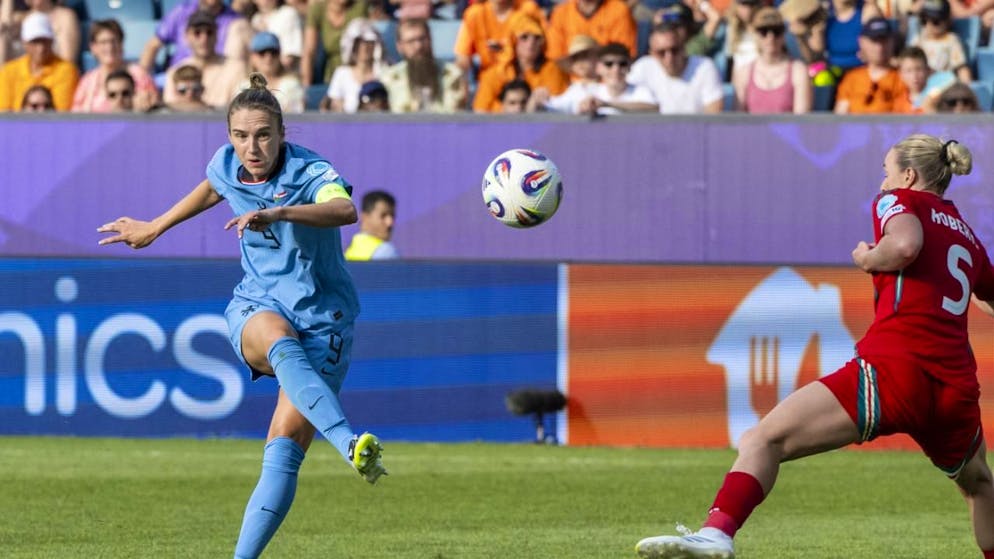 Vivianne Miedema bringt die Niederlande gegen Wales mit ihrem 100. Länderspiel-Tor in Führung