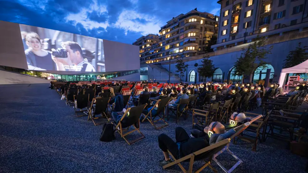Plateforme 10 se transforme à nouveau cet été en cinéma open air (archives).