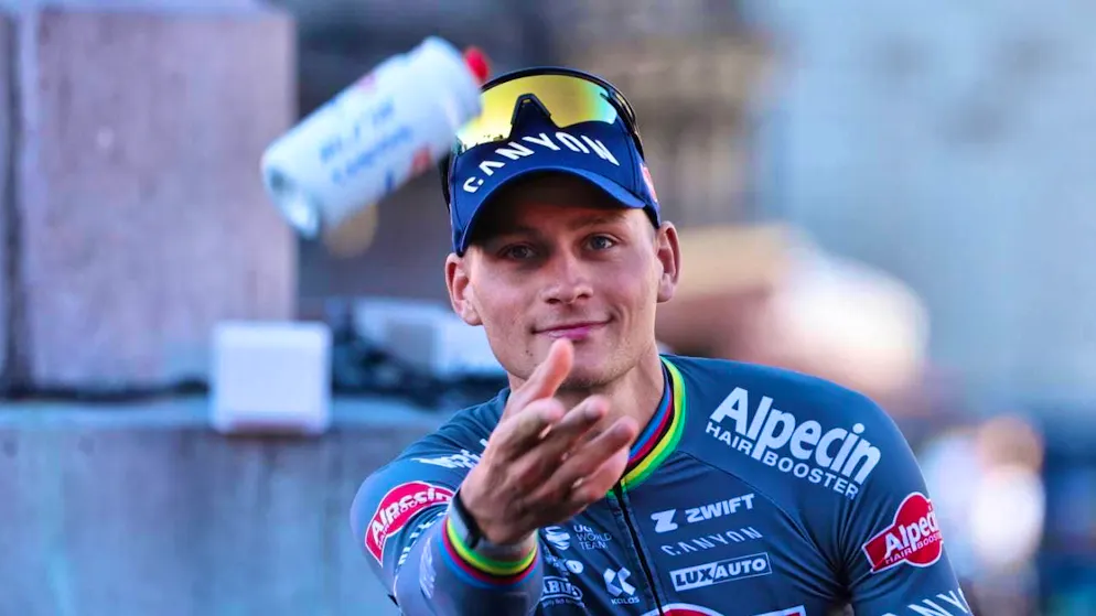 Mathieu van der Poel wins the 2nd stage ahead of Tour favorites Pogacar and Vingegaard