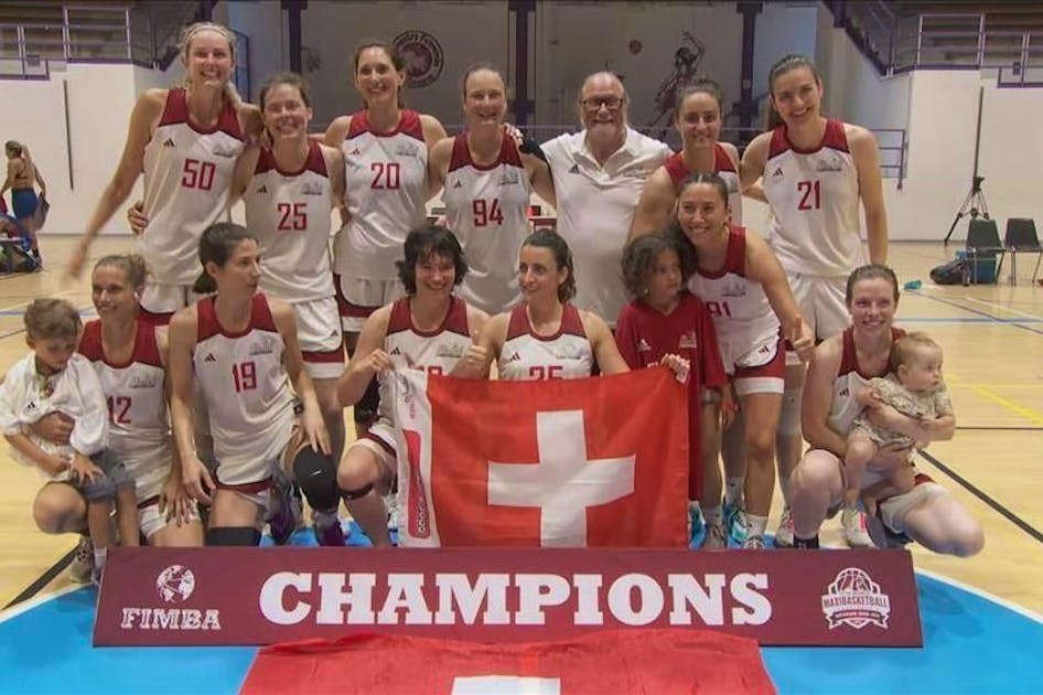 Trionfo Storico per la Svizzera al Maxibasket: le Atlete Over 30 Conquistano il Mondo!