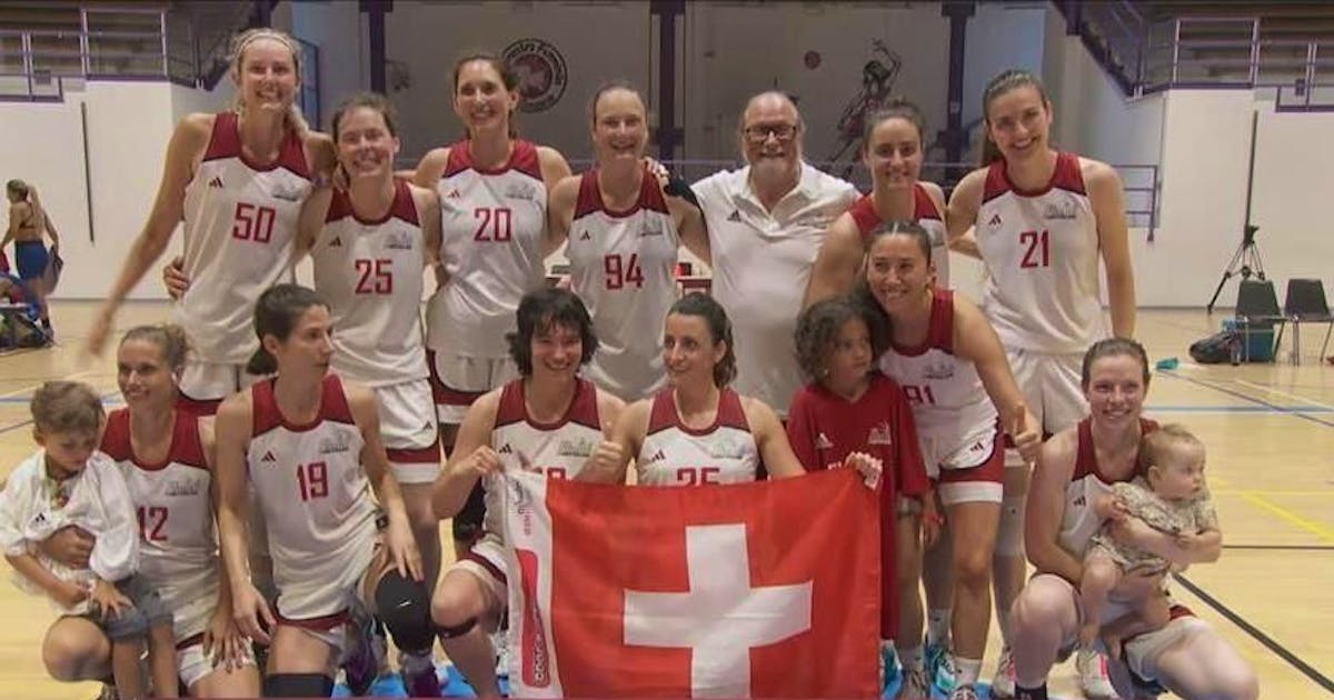 Trionfo Storico per la Svizzera al Maxibasket: le Atlete Over 30 Conquistano il Mondo!