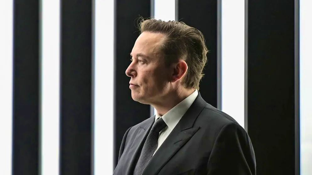 ARCHIVE - Elon Musk, Tesla CEO, attends the opening of the Tesla factory in Berlin Brandenburg. Photo: Patrick Pleul/dpa/Archive image
