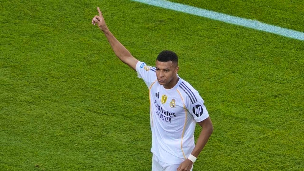 Kylian Mbappé scored the 3:1 for Real.