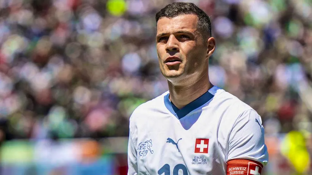 Will national team star Granit Xhaka soon be playing in Serie A?