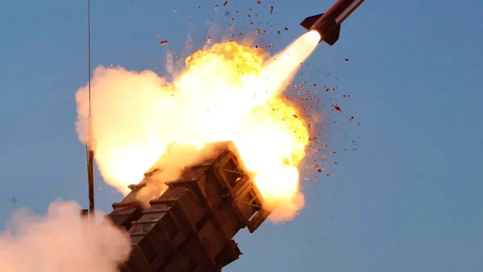Il lancio di un missile Patriot durante un'esercitazione. (immagine d'archivio)
