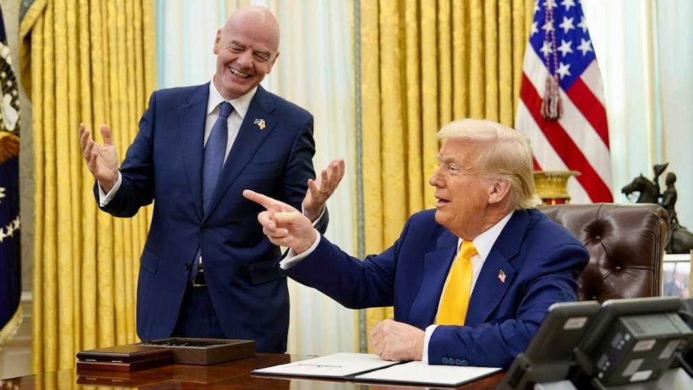 Gianni Infantino et Donald Trump : une collaboration qui se renforce encore.