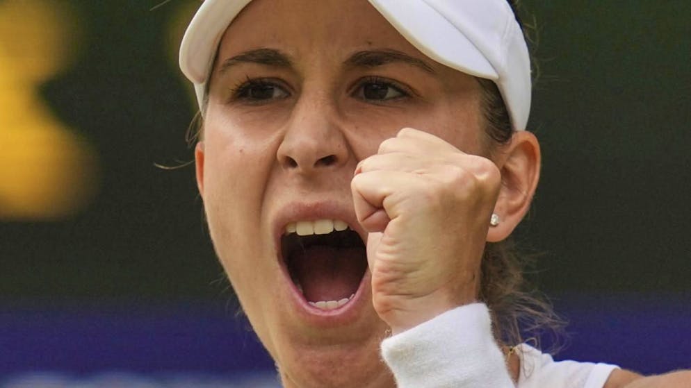Mit brillantem Auftritt in den Halbfinal: Belinda Bencic