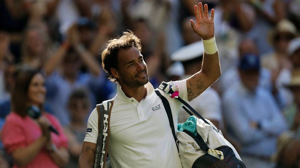 Fabio Fognini saluta il tennis.