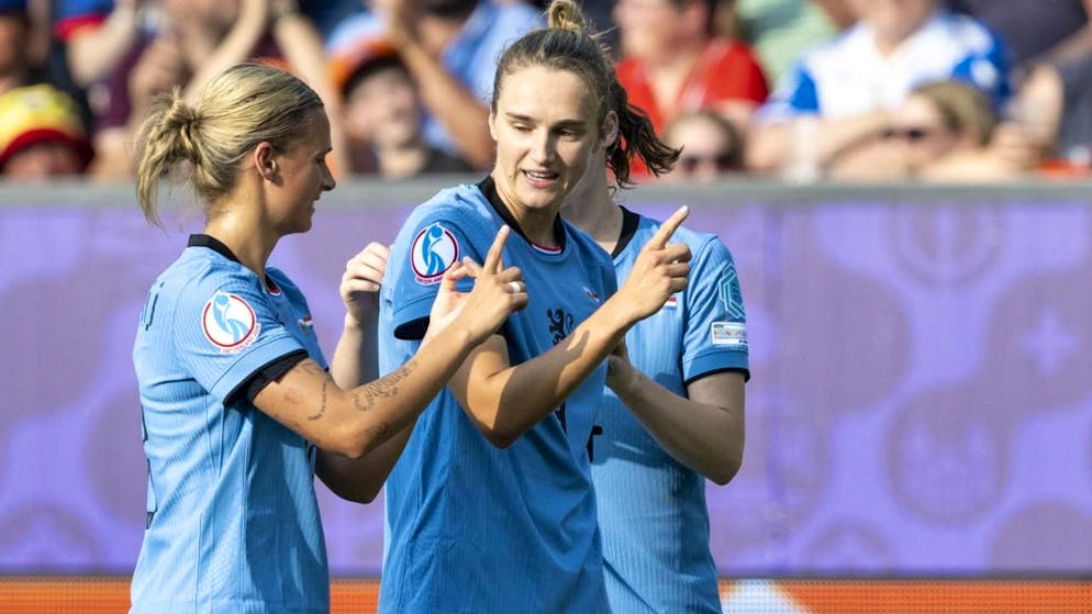 Trifft die niederländische Tormaschine auch gegen England? Vivianne Miedema könnte ihrer Freundin Beth Mead die EM vermiesen