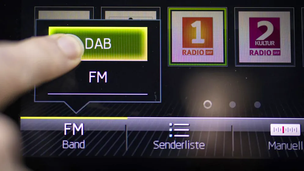 Dal primo gennaio 2025, le emittenti radiofoniche della SSR sono passati alla tecnologia digitale DAB+