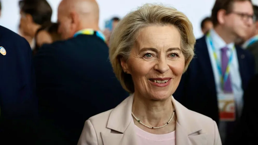 Ursula von der Leyen échappe à une motion de censure. L'hémicycle n'a pas fait le plein, signe du peu de suspense autour de cette initiative (archives).