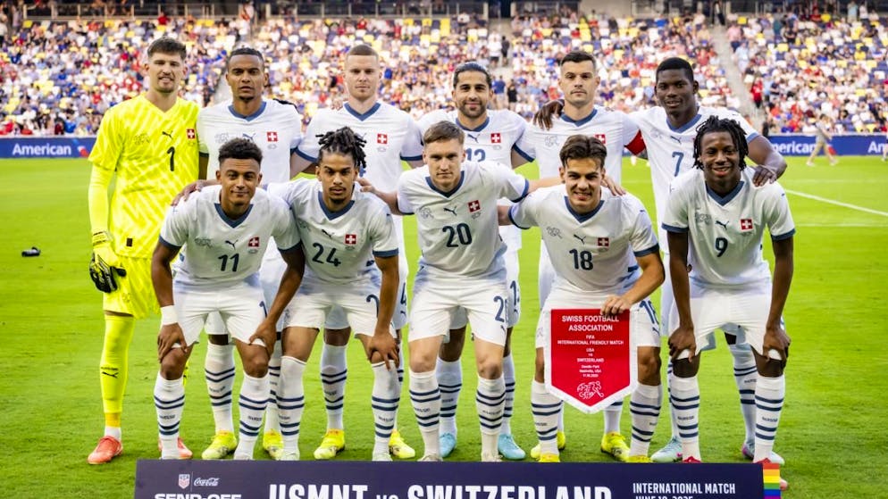Die Schweizer Startelf für das Testspiel im Juni gegen die USA