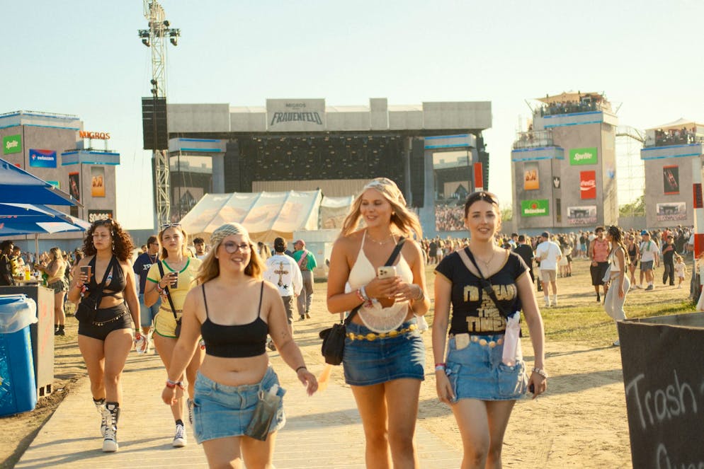 Openair Frauenfeld 2025. Das Gelände wirkt leerer als die letzten Jahre. Der Veranstalter schweigt jedoch zu den Vorverkaufszahlen.