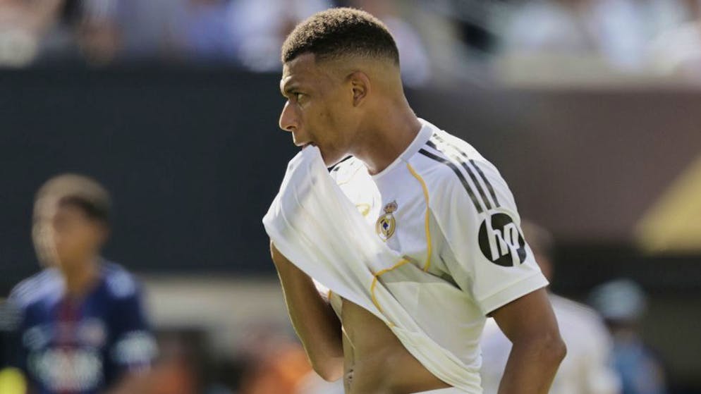Kylian Mbappé wurde von seinem alten Klub vorgeführt.