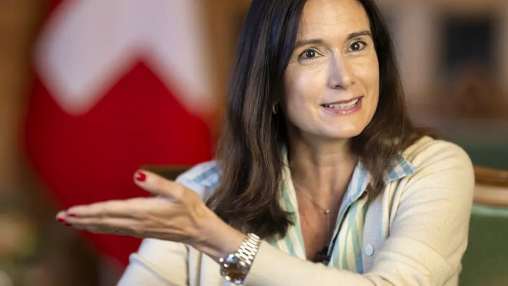 La presidente del Consiglio nazionale Maja Riniker