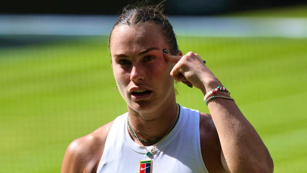 Aryna Sabalenka lost to Amanda Anisimova in the Wimbledon semi-finals.