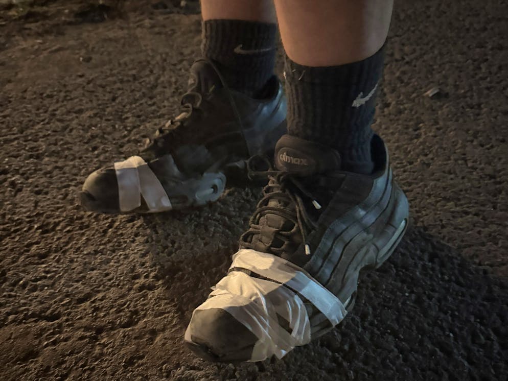 Ob diese Konstruktion auch den morgigen Tag überlebt?