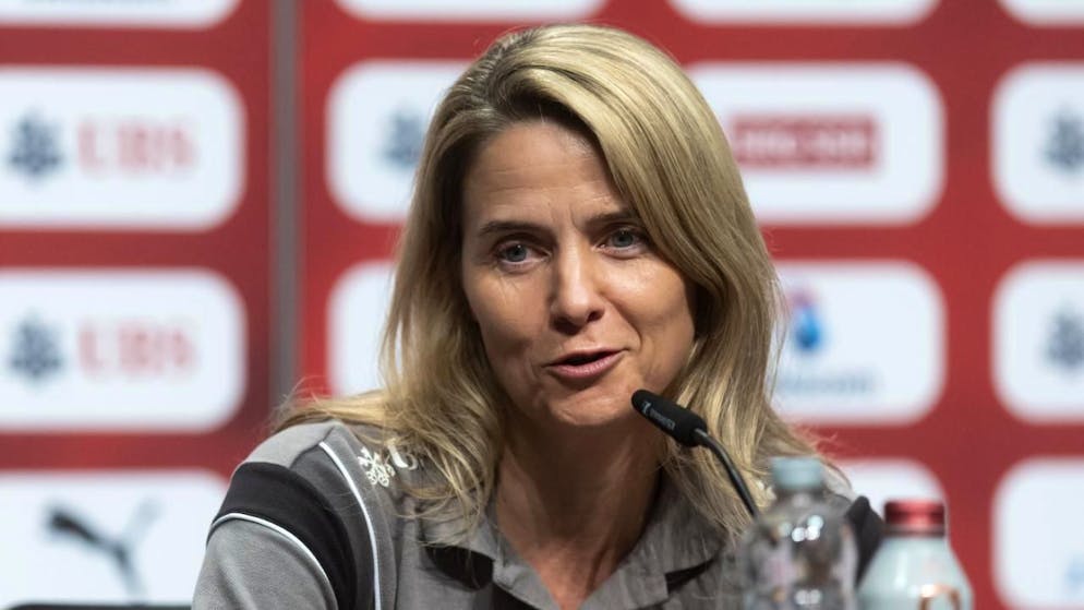 Müde, aber glücklich - und hoffnungsvoll: Marion Daube, die Direktorin Frauenfussball im SFV