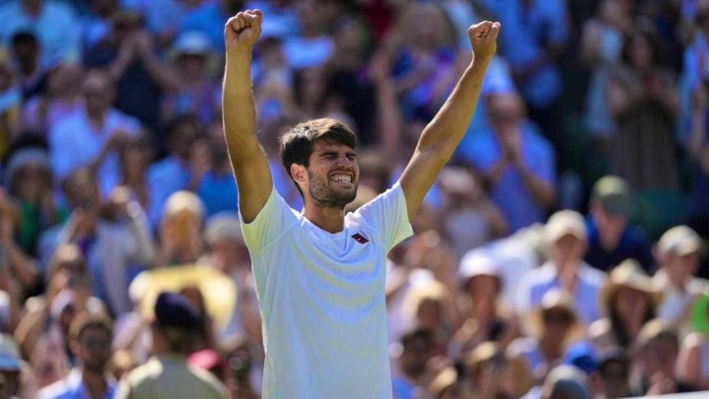 Carlos Alcaraz will play for the title hat-trick at Wimbledon on Sunday
