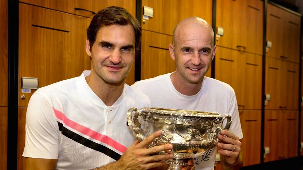 Roger Federer won a major title three times with Ivan Ljubicic at his side.