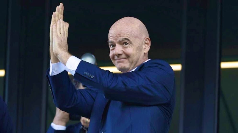 FIFA boss Gianni Infantino was delighted with the project close to his heart.