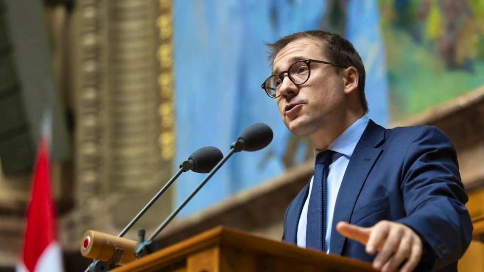 National Councillor Philippe Nantermod (FDP/VS) does not want a bankruptcy system for over-indebted people (archive).