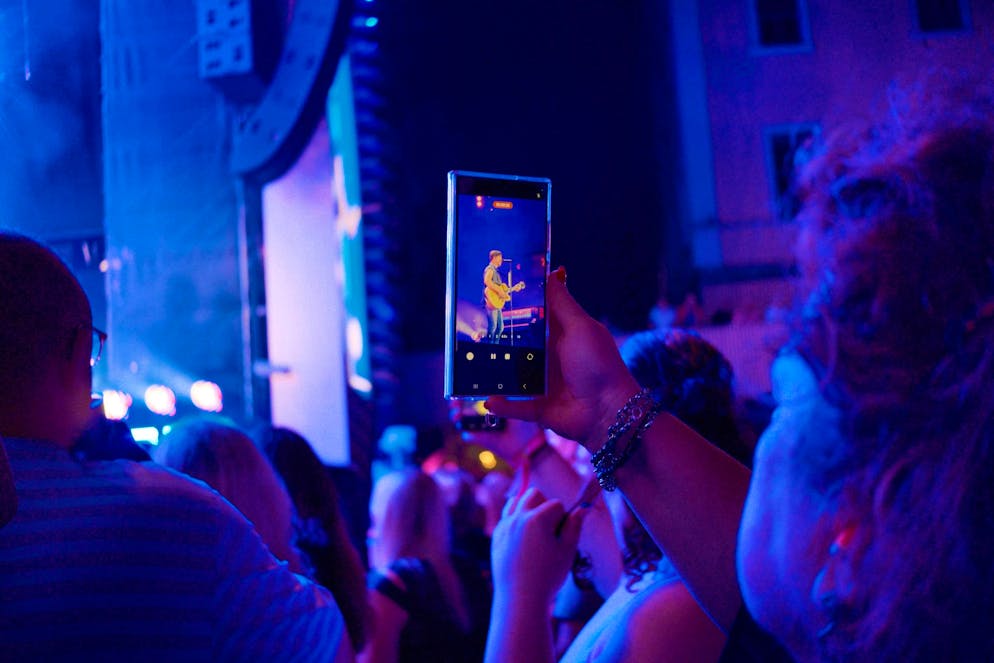 M&S Samu Haber. This should of course be captured on film.