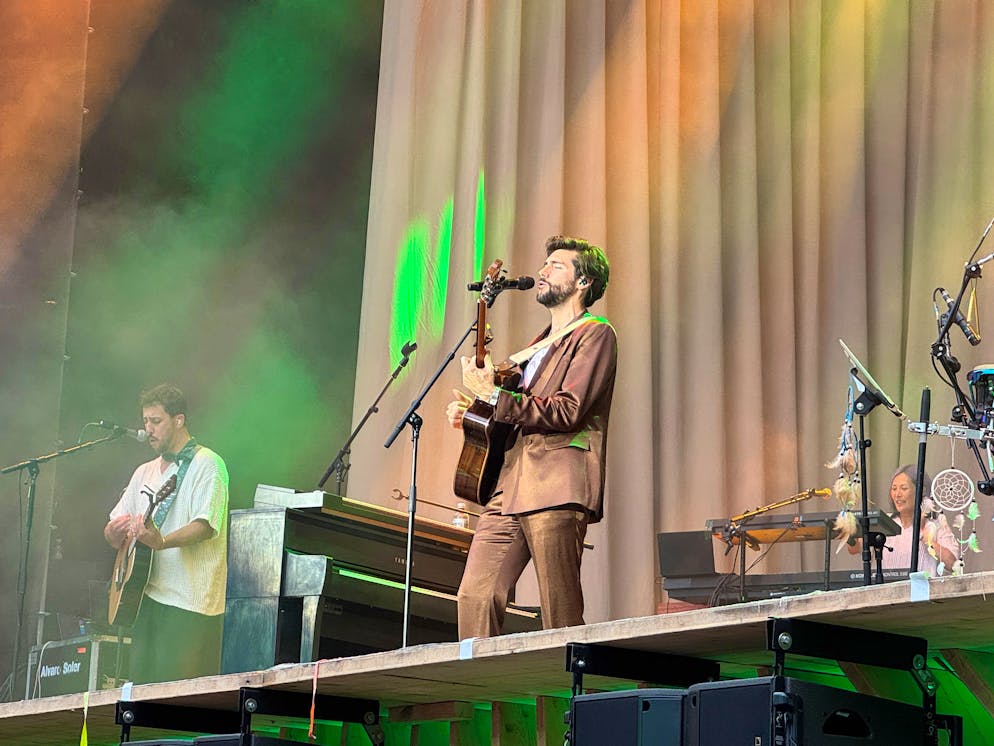 Passt mit seinem mediterranen Charme bestens ins Tessin: Alvaro Soler.