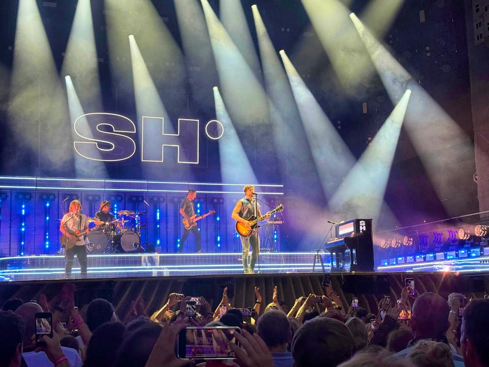 M&S title gallery. Rock the Finnish way: Samu Haber and his bandmates step on the gas.