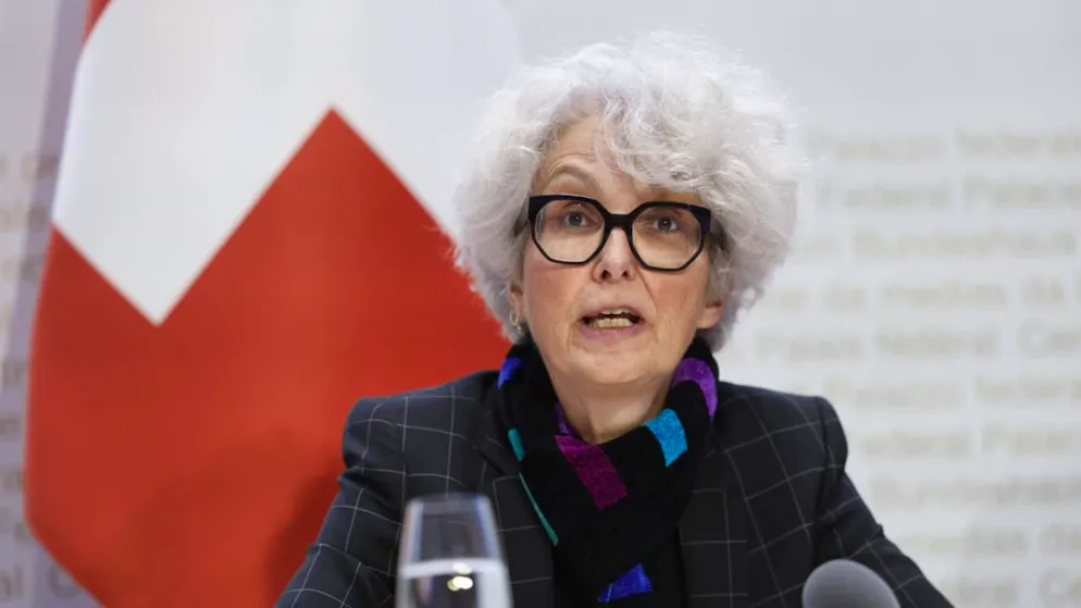 Katrin Schneeberger, directrice de l'Office fédéral de l'environnement, a déclaré dans le "SonntagsBlick" que les dangers naturels devenaient plus fréquents et plus intenses. (Photo d'archives)