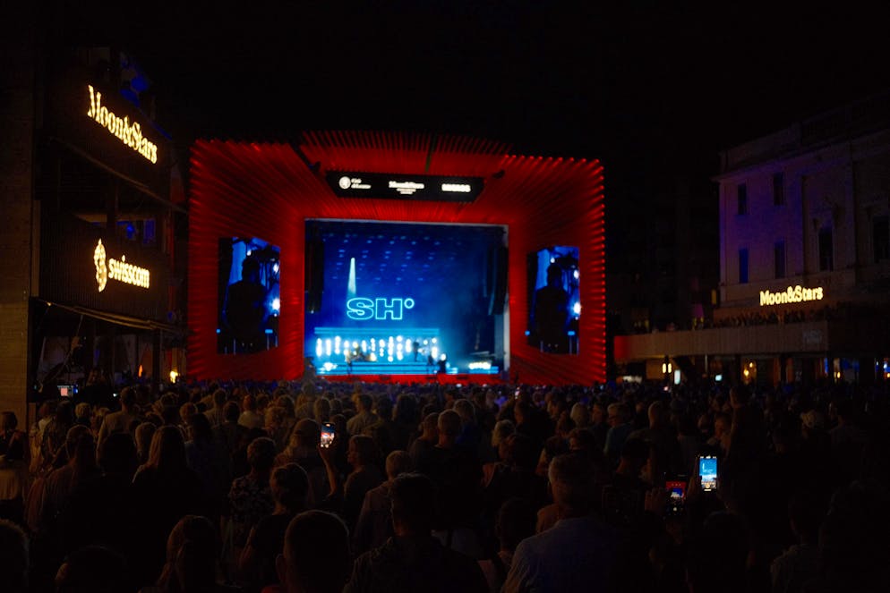 M&S Samu Haber. Alles in allem: Ein wunderbarer Konzertabend in Locarno.