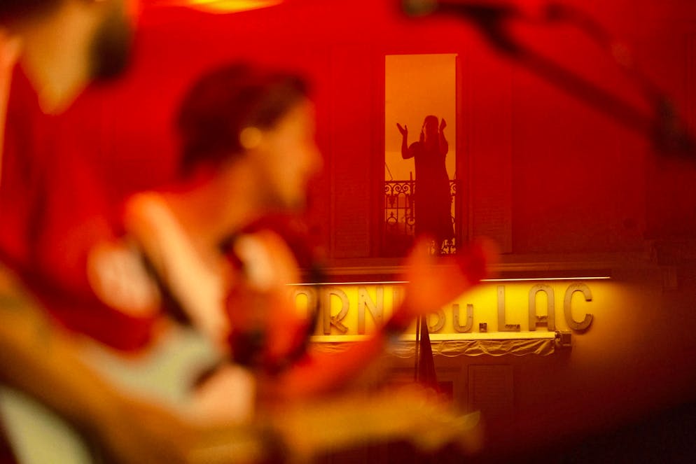 M&S Nickless. Anyone who had such an exclusive seat for this concert is to be envied...