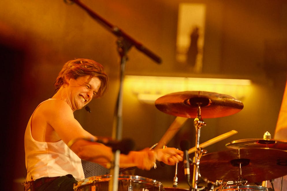 M&S Nickless. Fehlenden Körpereinsatz kann Nickless an diesem Abend niemand vorwerfen.