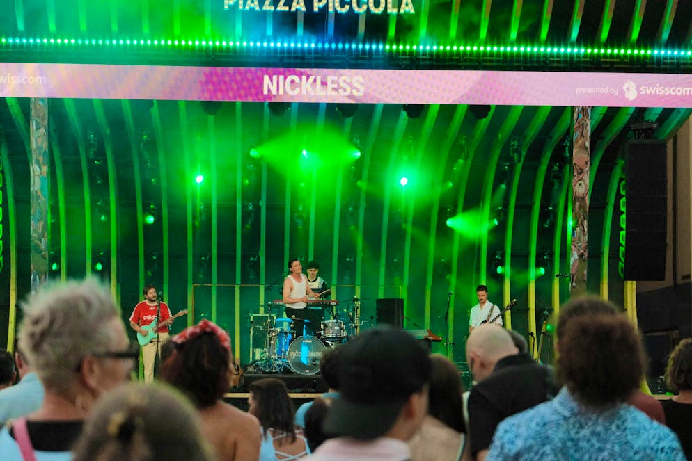 M&S Nickless. For visitors, this means free live music.