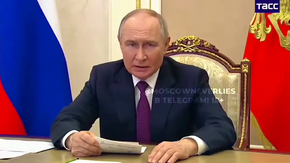 Propagandists stir up fear. Putin threatens Germany with military strikes in deepfake video