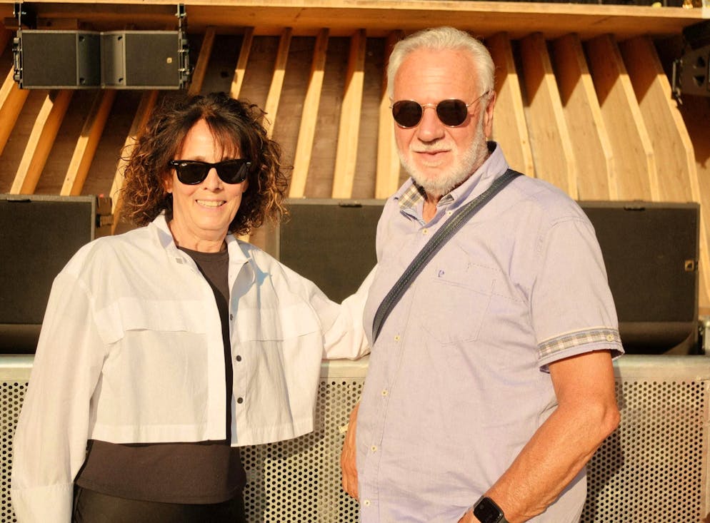 S&M Zucchero super fans. Romy and her partner love the song "Diamante" by Zucchero.