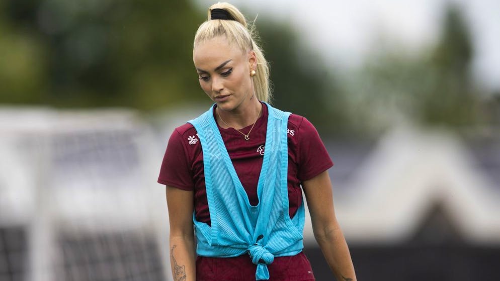Pas d'entraînement pour Alisha Lehmann et l'équipe de Suisse ce mardi.