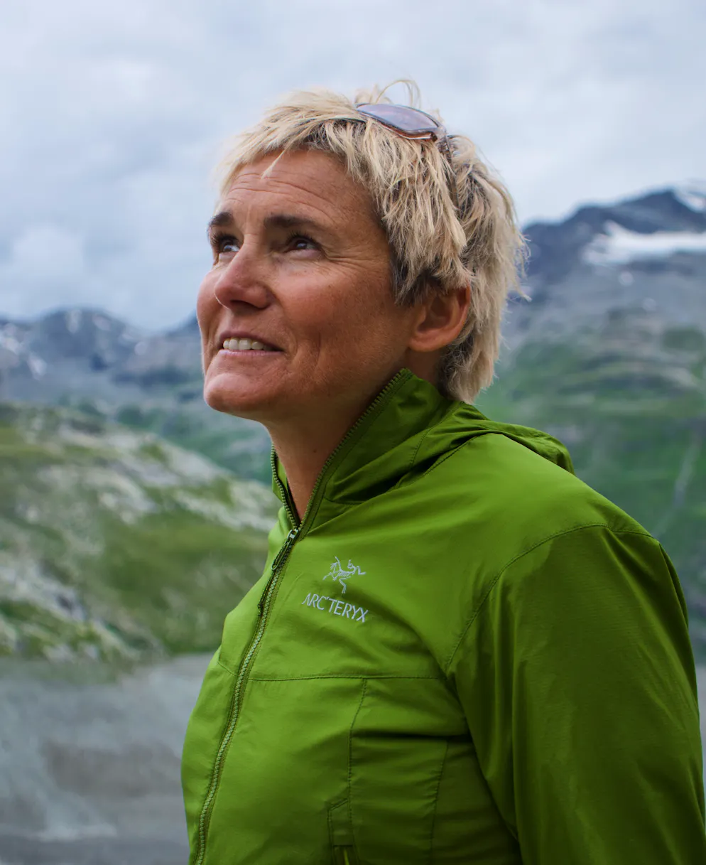 Caroline Zimmermann ist seit 25 Jahren Hüttenwartin der Tschiervahütte.